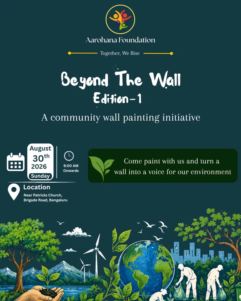 Beyond the Wall - Community Wall Painting photo 1