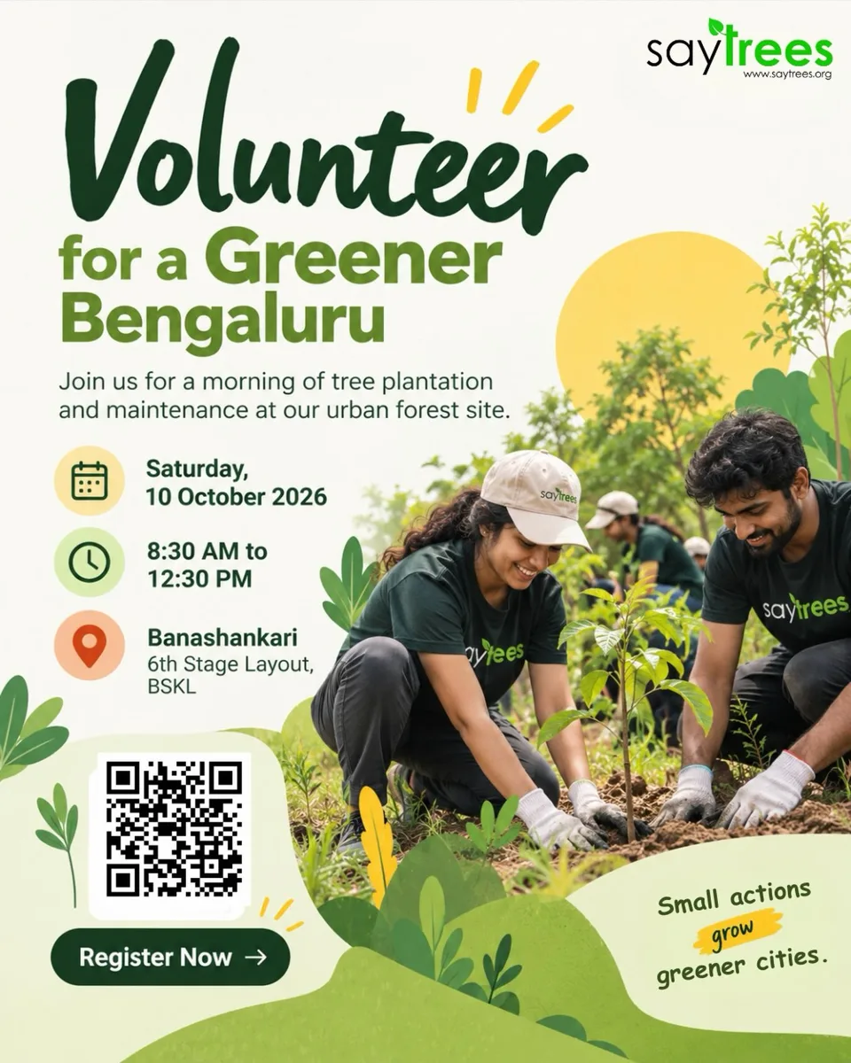Volunteer for a Greener Bengaluru photo 1
