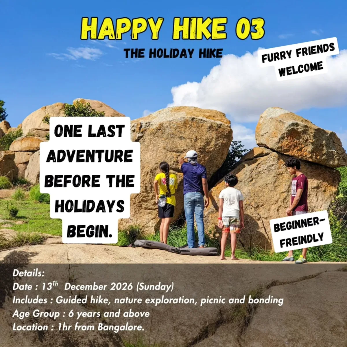 Happy Hike 3 - Holiday Hike photo 1