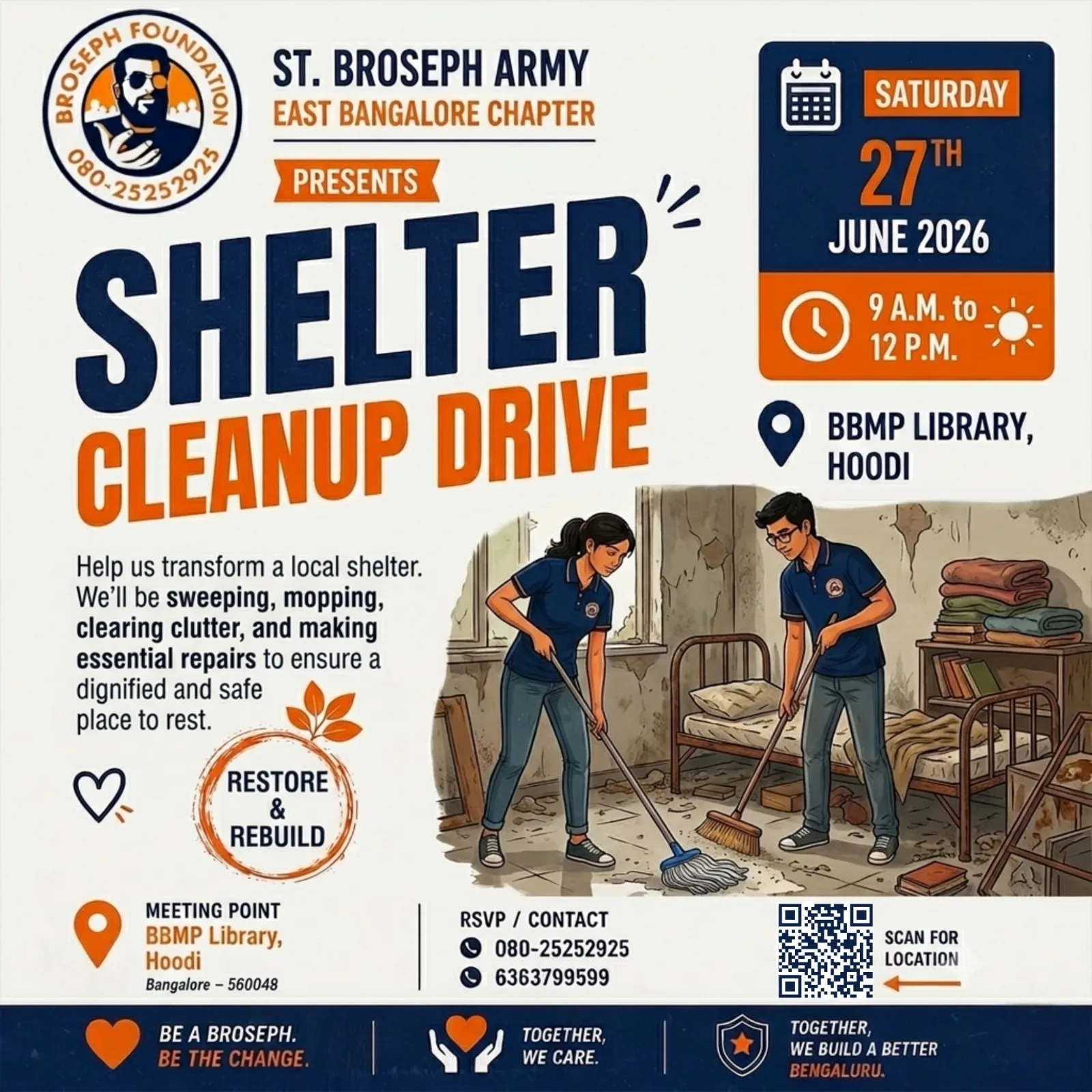 Shelter Cleanup Drive photo 1