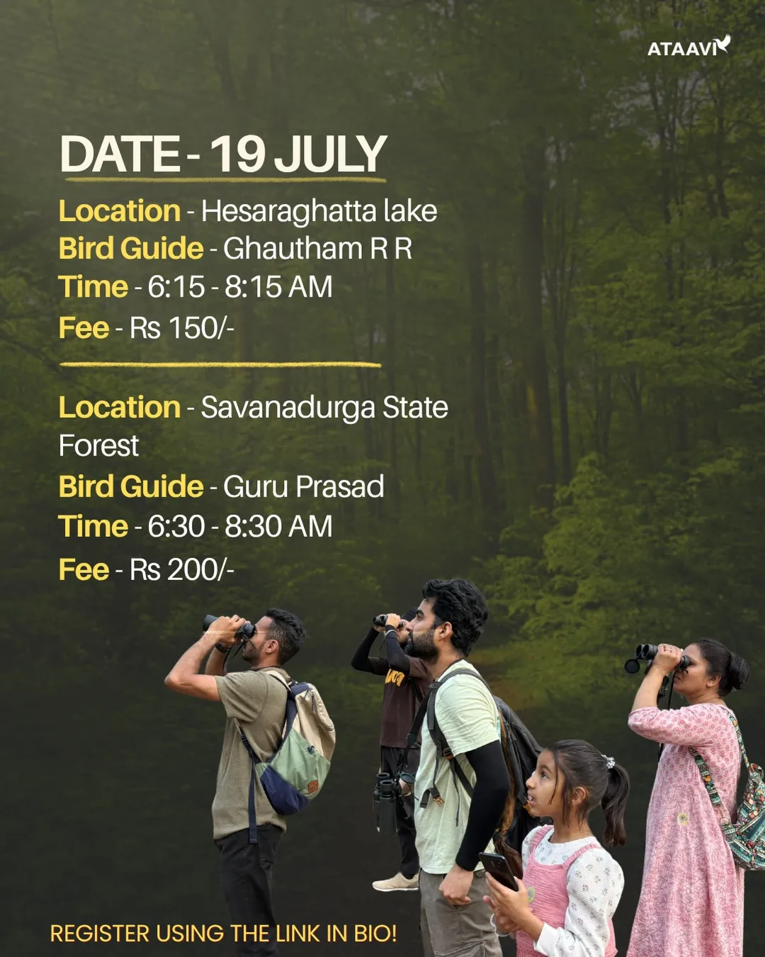 Bird Walks - Multiple Locations (20 slots each) photo 2