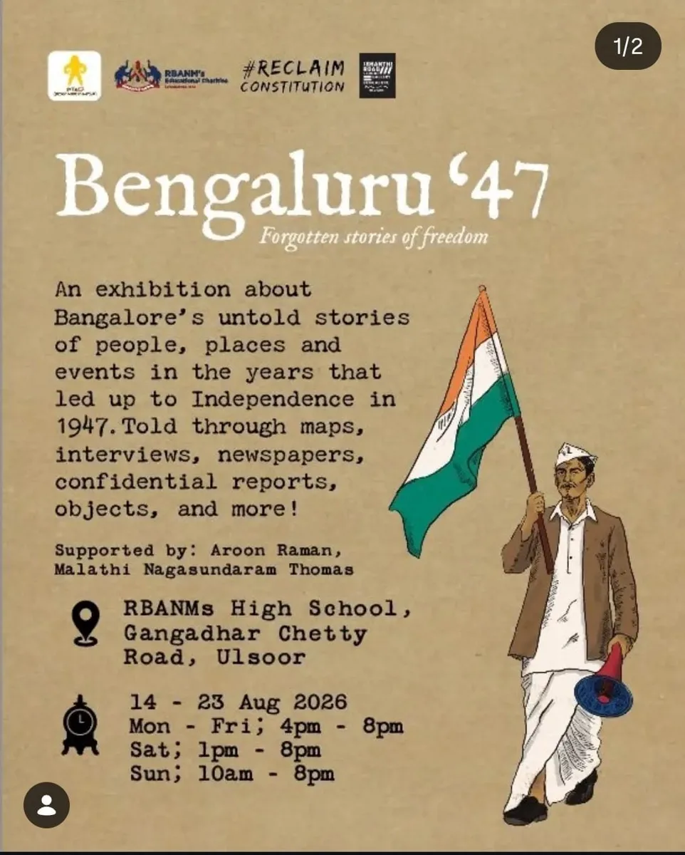 Bengaluru '47 - Forgotten stories of freedom photo 1