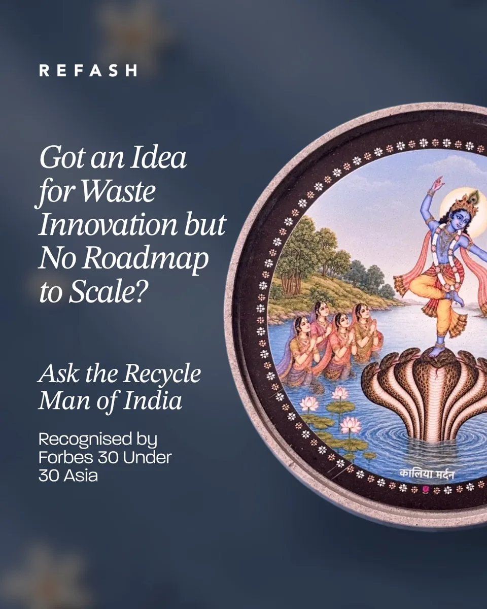 Masterclass with the Recycle Man of India: Building a Brand from Waste photo 1