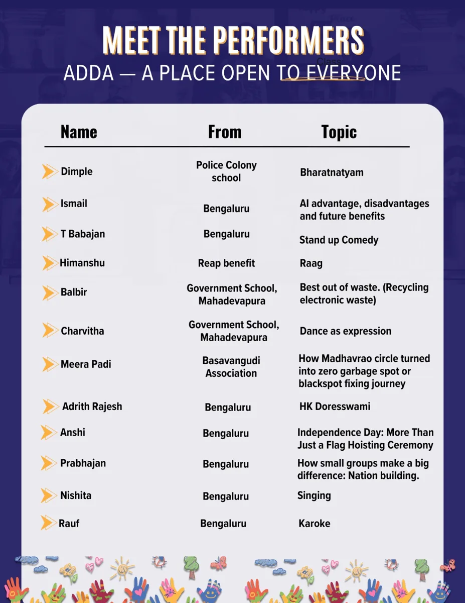 Join us at Adda on 1st Aug photo 1