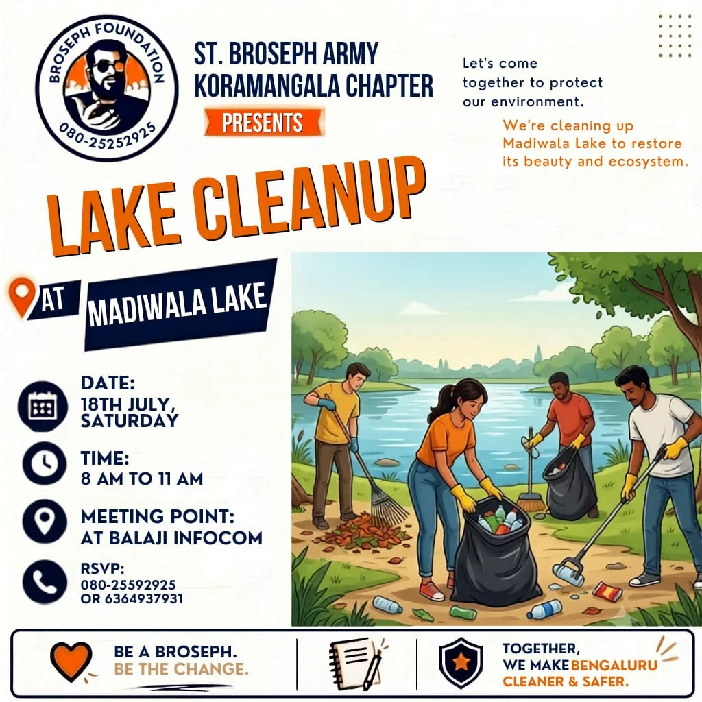 Lake Cleanup - Madiwala Lake photo 1