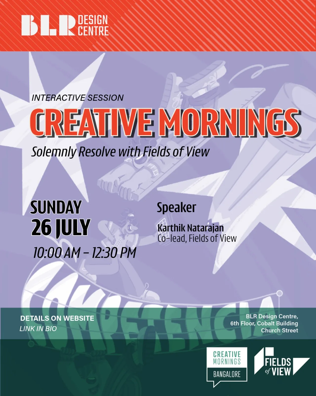 Creative Mornings: Solemnly Resolve with Fields of View photo 1