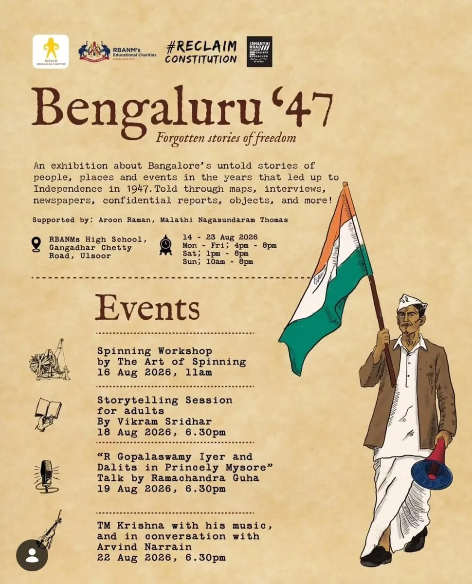 Bengaluru '47 - Forgotten stories of freedom photo 2