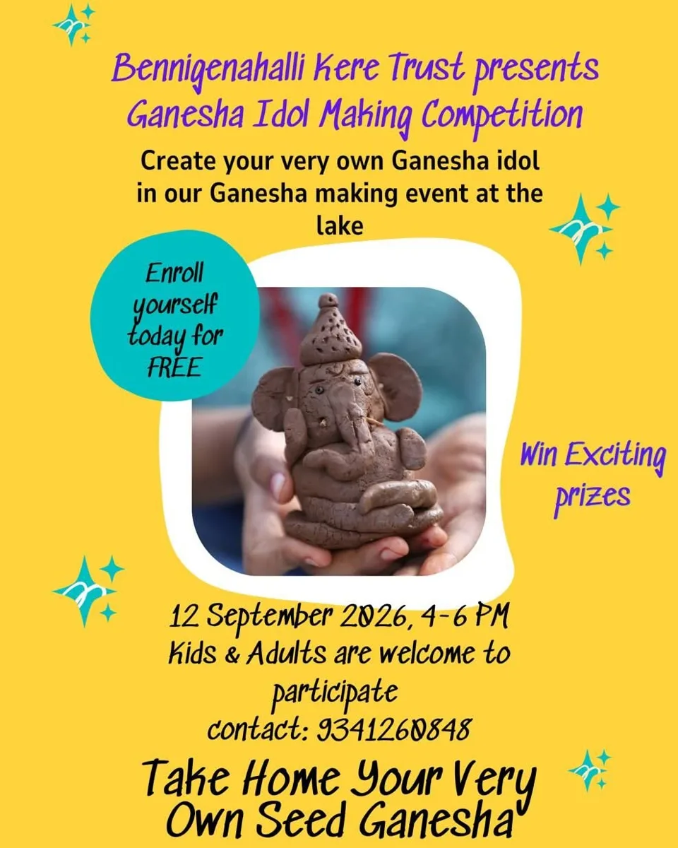 Ganesha Idol Making Competition photo 1