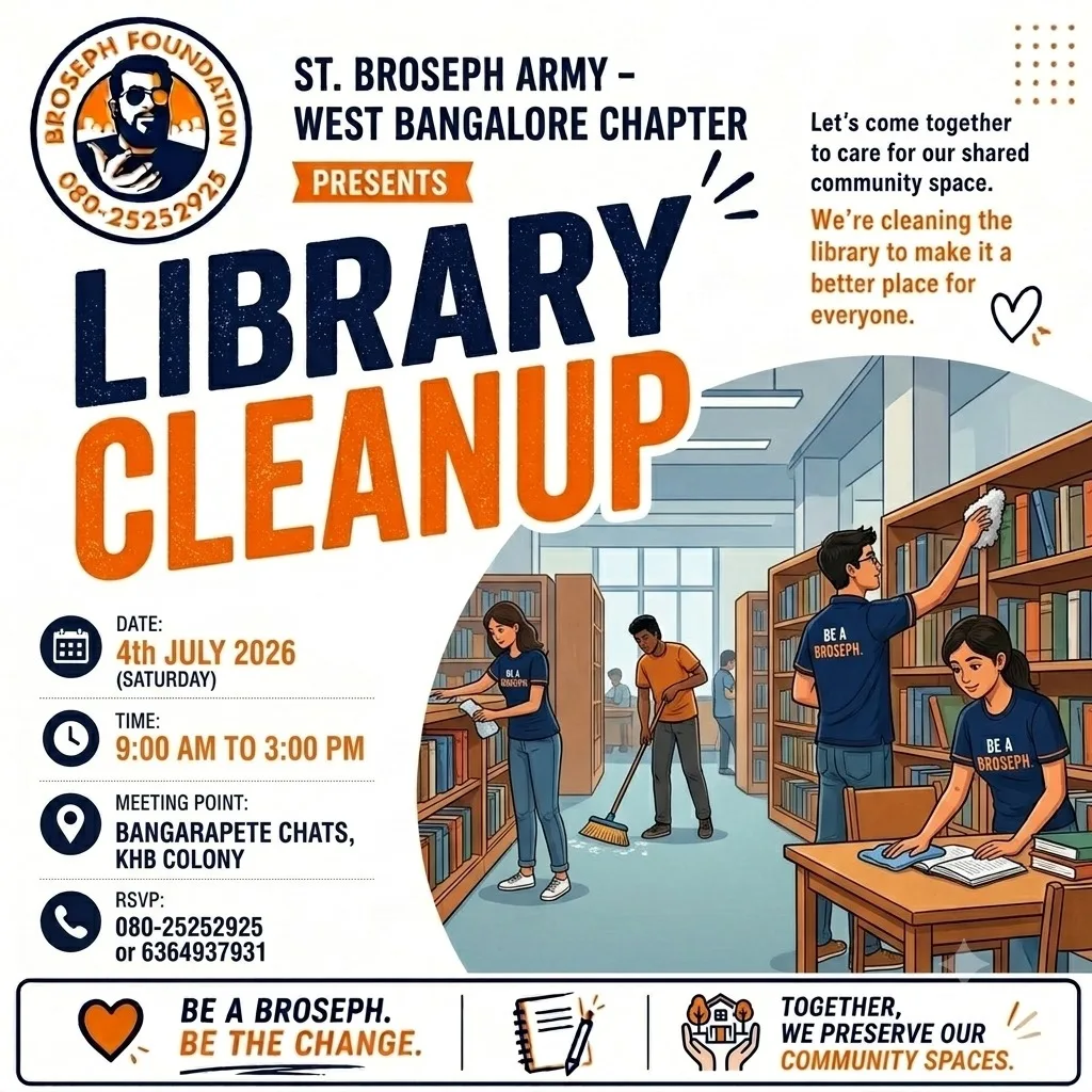 Library Cleanup Drive photo 1