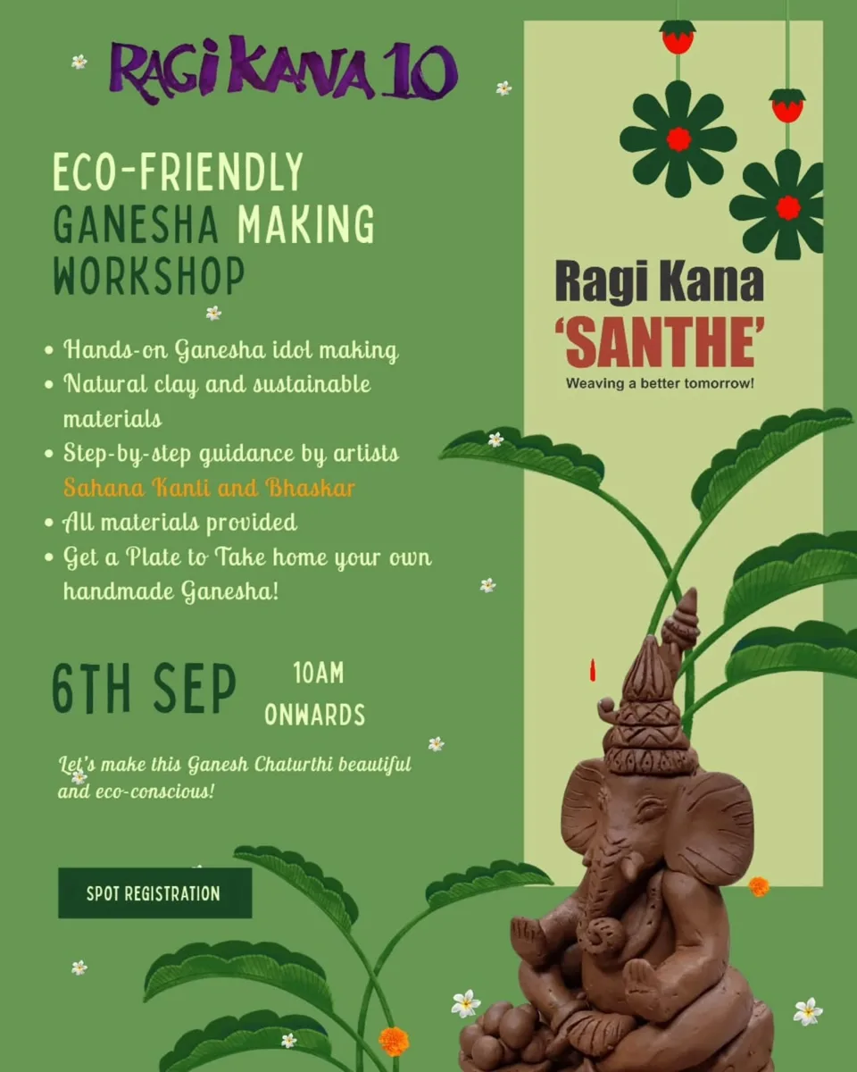 Eco Friendly Ganesha Making Workshop photo 1