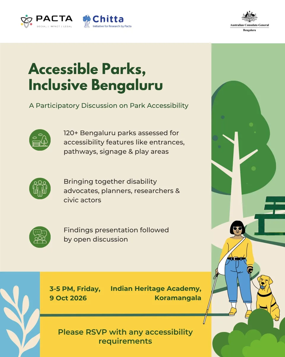Accessible Parks, Inclusive Bengaluru photo 1