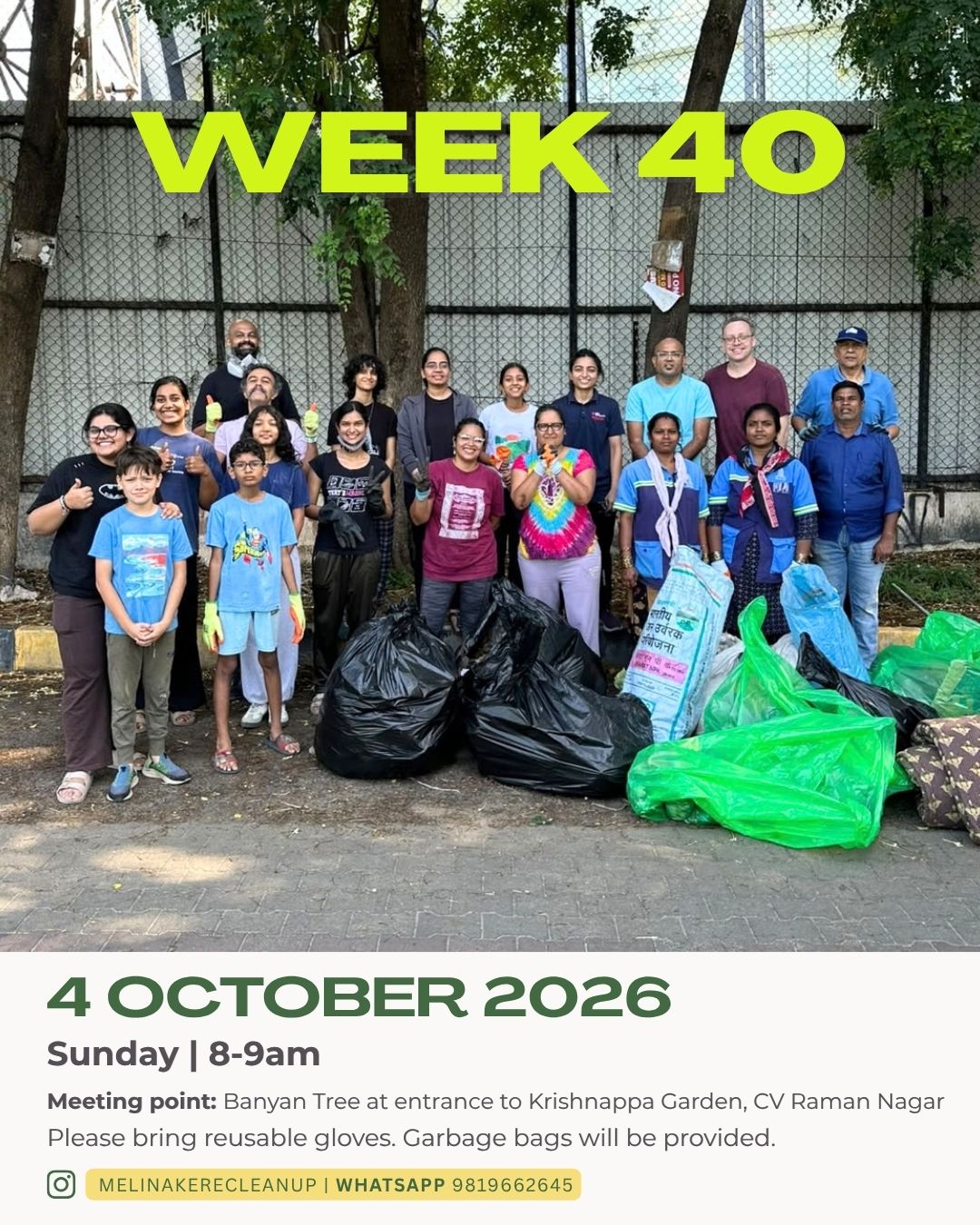 Malina Kere Cleanup - Week 40 photo 1