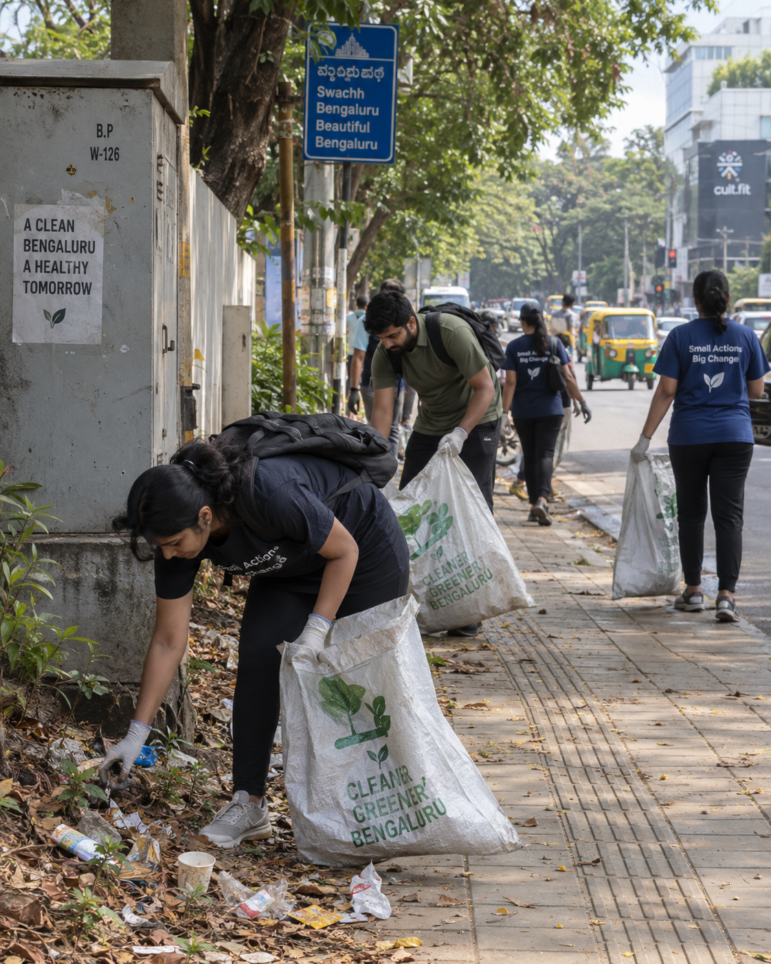 Plogging Activity at Park Vicinity Doddakallsandra photo 1