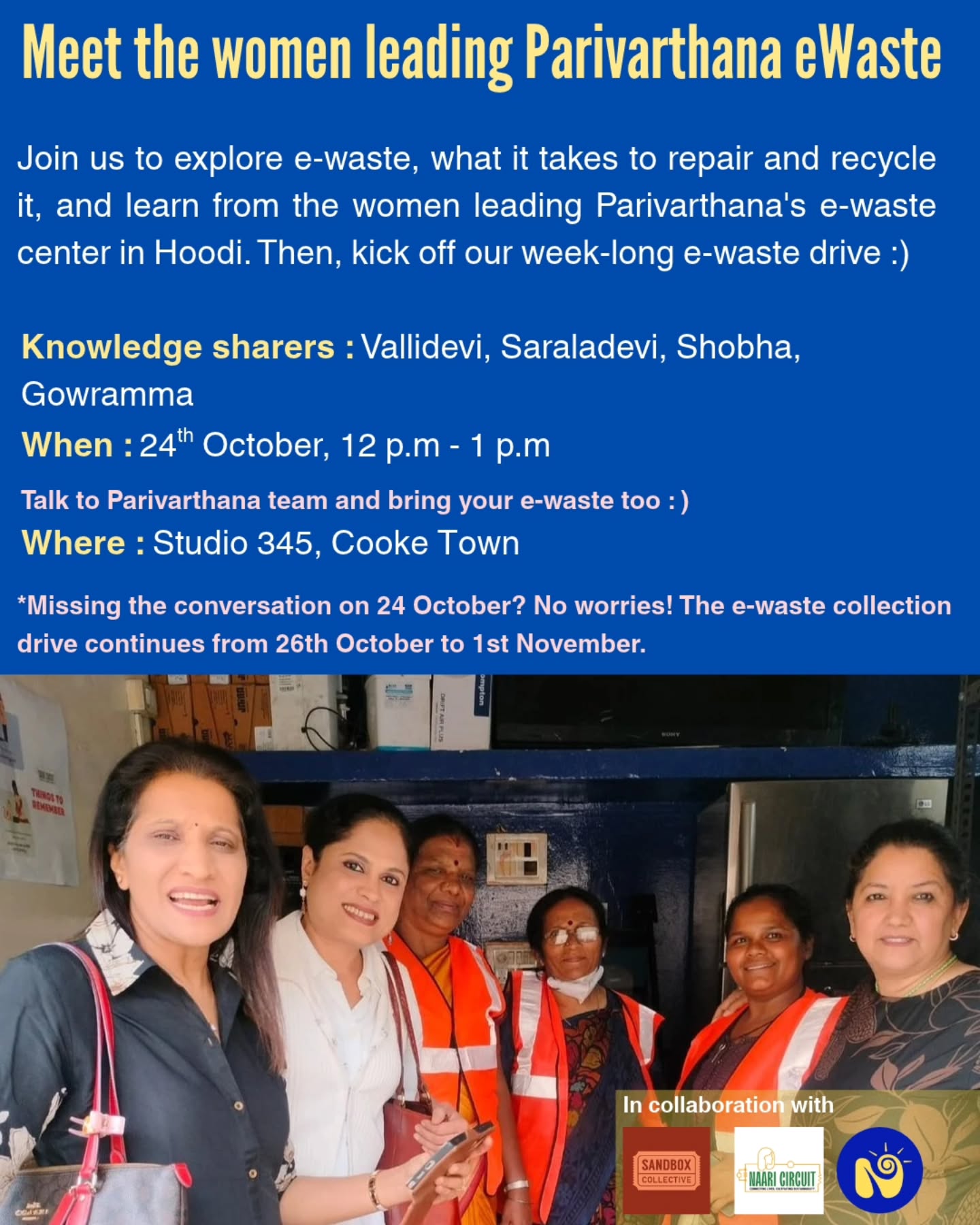 E Waste Collection Drive photo 2