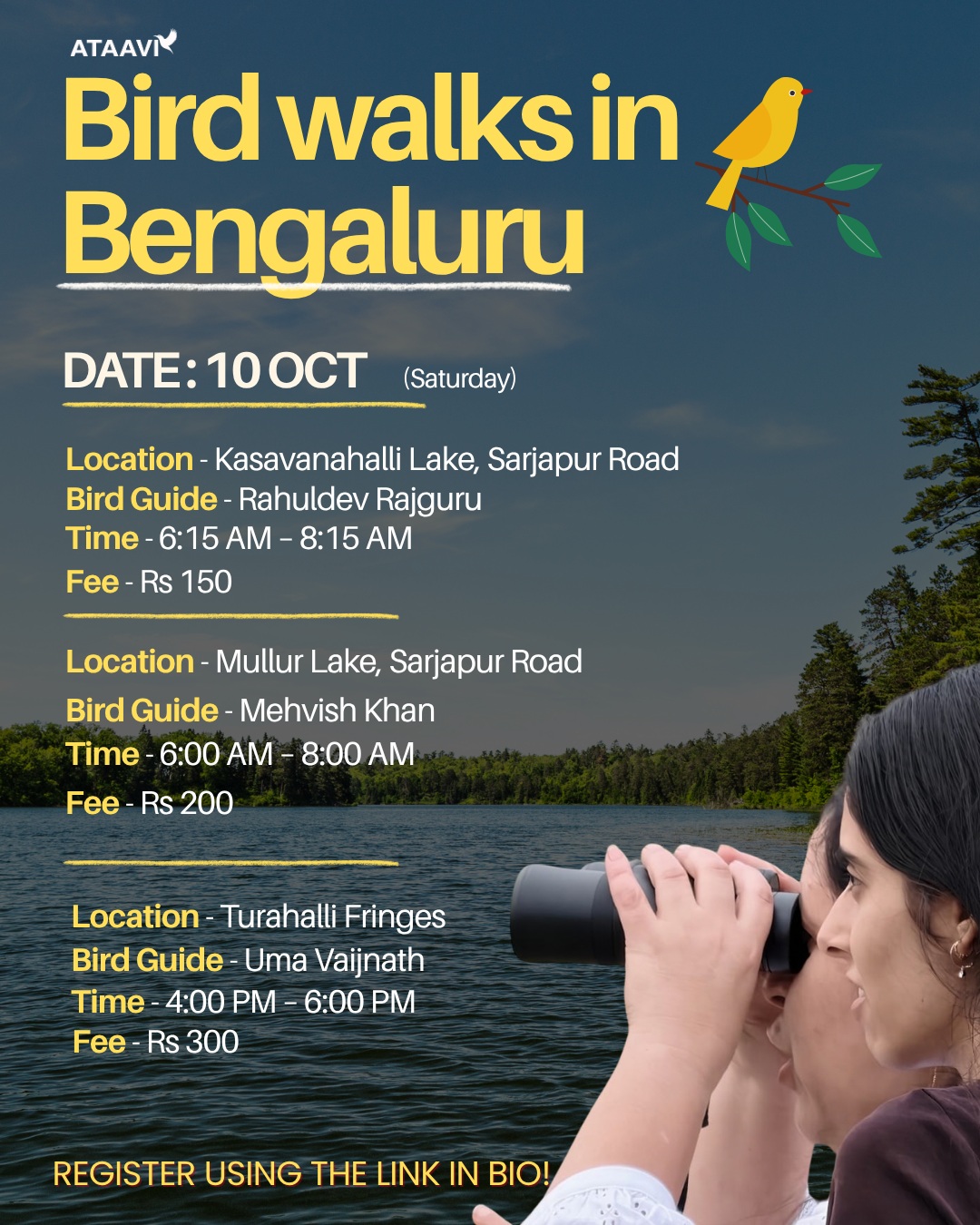 Bird Walk - Kasavanahalli Lake, Mullur Lake, Turahalli Fringes, Rachanamadu, Saul Kere photo 1