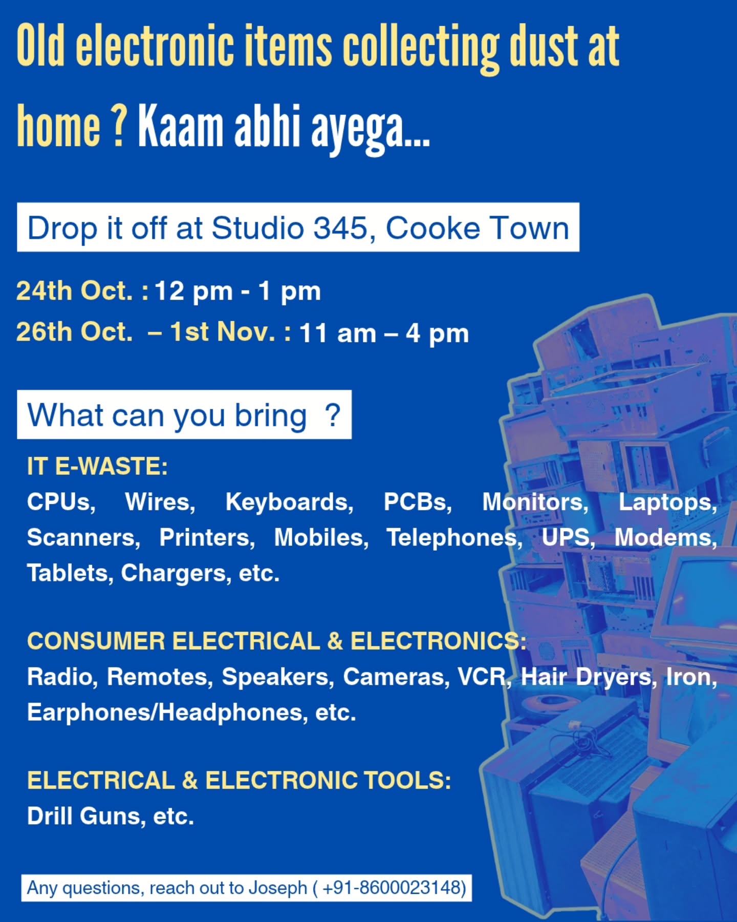 E Waste Collection Drive photo 1