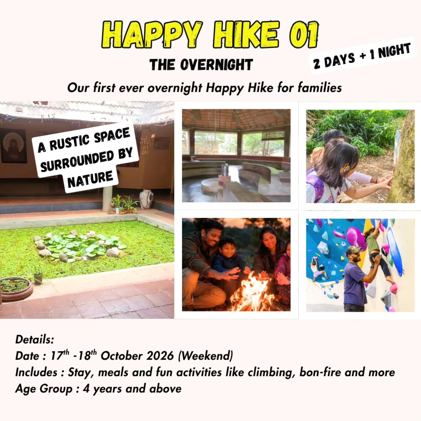 Happy Hike 1 - Overnight Stay photo 1