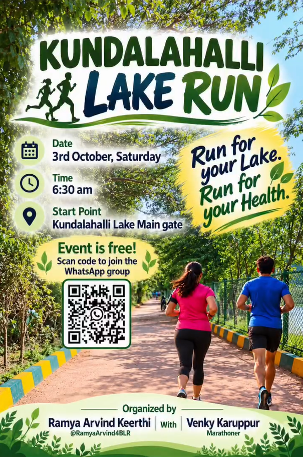 Kundanahalli Lake Run