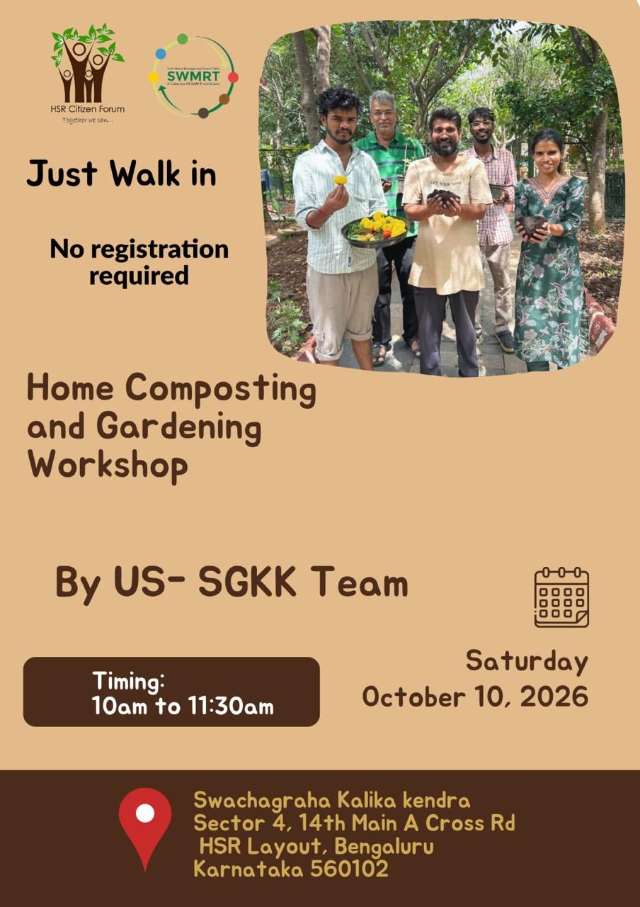 Home composting and gardening workshop photo 1